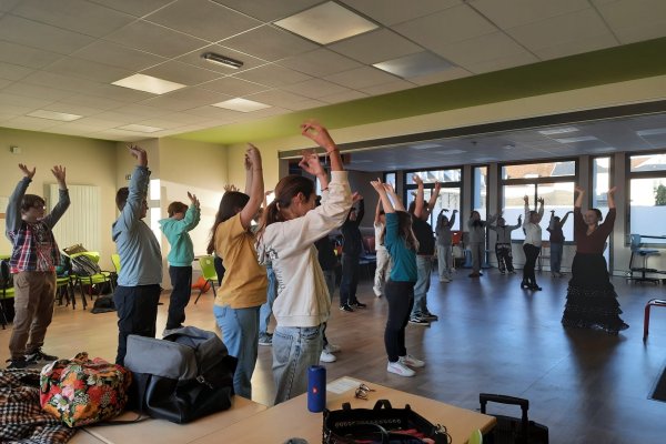 Atelier Flamenco en 3ème prépa-métiers