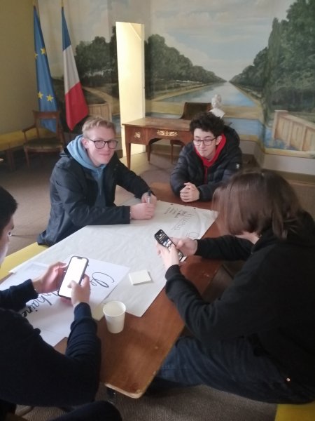 Rencontre des écodélégués à la mairie