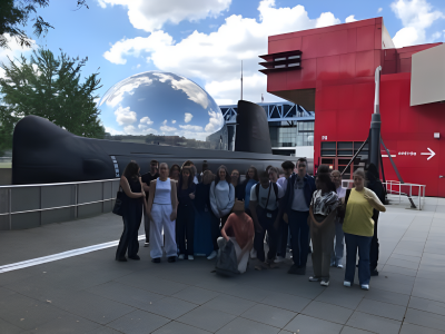 Sortie à la cité des sciences à Paris pour les ST2S